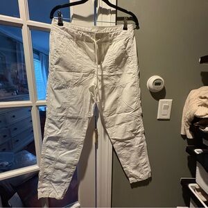 Lou & Grey White Joggers